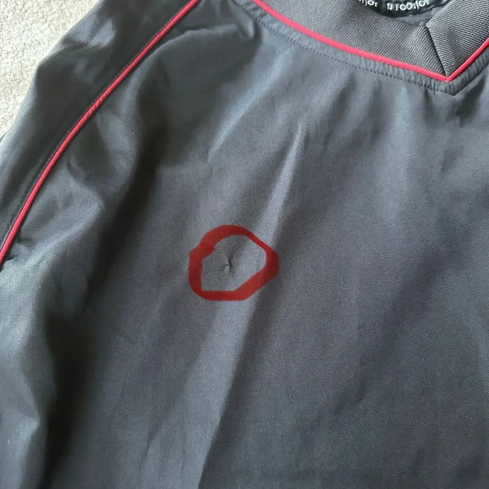 Footjoy Pullover Mens Black‎ Rain Wind Performance Long Sleeve Size Large